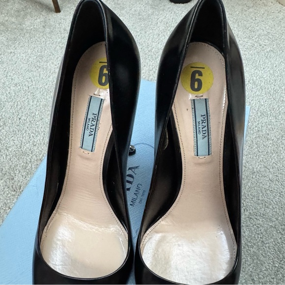 Prada Stiletto Leather Heels - Picture 6 of 9